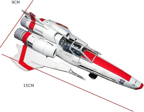 2X Galactica MK2 سفينة ثلاثية الأبعاد نموذج عدة سفينة الفضاء DIY in Kuwait