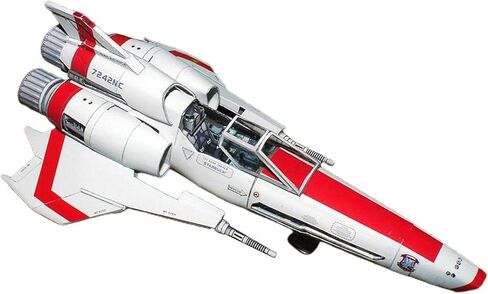 2X Galactica MK2 سفينة ثلاثية الأبعاد نموذج عدة سفينة الفضاء DIY in Kuwait