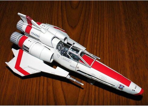 2X Galactica MK2 سفينة ثلاثية الأبعاد نموذج عدة سفينة الفضاء DIY in Kuwait
