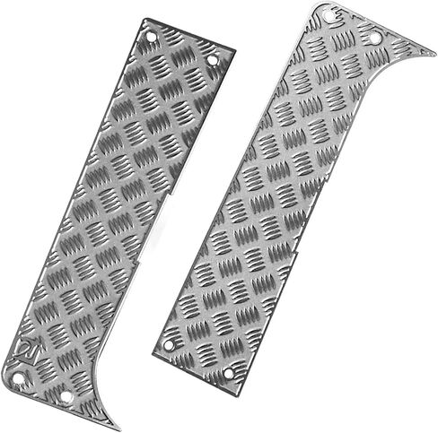 Double-Sided Tape Metal Side Pedal Decorative Plate for FMS FCX24 Power Wagon 1/24 RC Car Accessory Part in Saudi Arabia