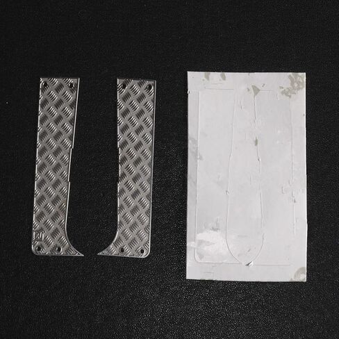 Double-Sided Tape Metal Side Pedal Decorative Plate for FMS FCX24 Power Wagon 1/24 RC Car Accessory Part in Saudi Arabia