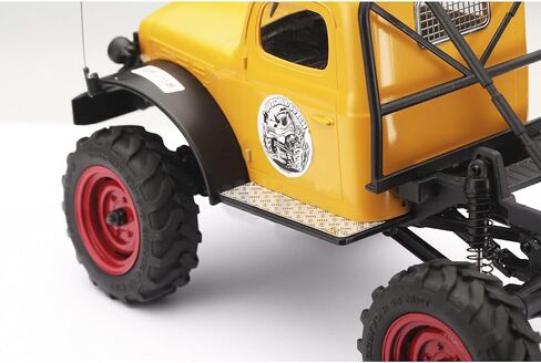 Double-Sided Tape Metal Side Pedal Decorative Plate for FMS FCX24 Power Wagon 1/24 RC Car Accessory Part in Saudi Arabia