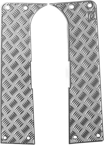 Double-Sided Tape Metal Side Pedal Decorative Plate for FMS FCX24 Power Wagon 1/24 RC Car Accessory Part in Saudi Arabia