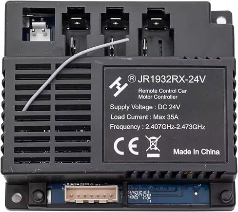 JR1932RX-24V جهاز تحكم للأطفال يعمل بالطاقة للركوب على السيارة 2.4G صندوق التحكم في الاستقبال ملحقات للأطفال قطع غيار السيارة الكهربائية in Kuwait