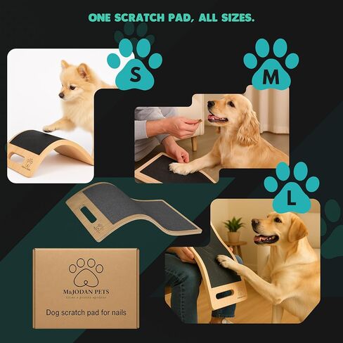 Dog Scratch Board - Dog Scratch Pad for Nails for Small, Medium and Large Dogs (15.7x9.8x2.35 inch) in Saudi Arabia