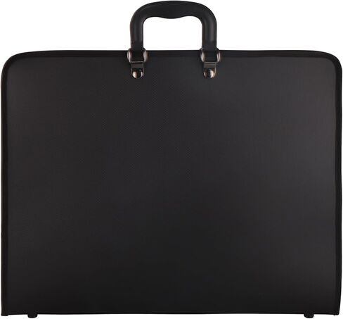 Artist's Loft Art Portfolio – Hard-Shell Zippered Portfolio with Carry Handles, Black, 17" x 22", 1 Pack in Saudi Arabia