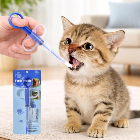 Cat & Dog Feeder Pill Shooter Pet Pill Dispenser with Soft Tip, Tableet Feeding Tool for Cats, Dogs and Small Animal in Saudi Arabia
