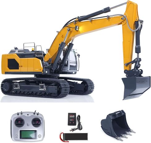 TOUCAN RC HOBBY US in Stock 1/14 Hydraulic RC Excavator Ready to Run for 945 Remote Control Trucks in Saudi Arabia