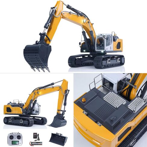TOUCAN RC HOBBY US in Stock 1/14 Hydraulic RC Excavator Ready to Run for 945 Remote Control Trucks in Saudi Arabia