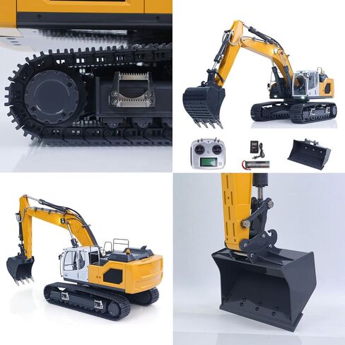 TOUCAN RC HOBBY US in Stock 1/14 Hydraulic RC Excavator Ready to Run for 945 Remote Control Trucks in Saudi Arabia