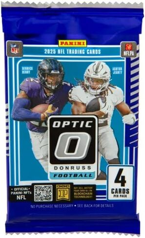2025 Optic Football Blaster Box (Purple Shock) (24 Cards/Box) ((Downtown) in Saudi Arabia