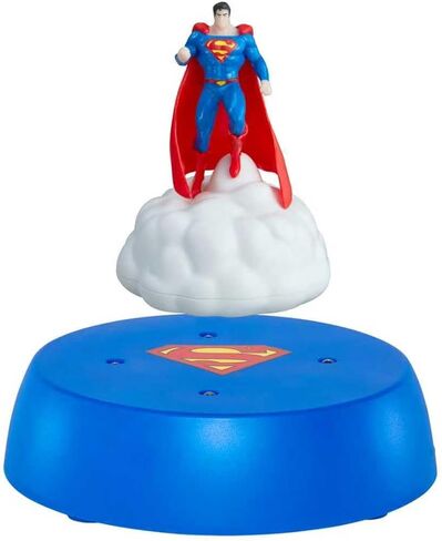 Officially Licensed Superman Magnetic Floating Collectible Figurine with LED Lights – Levitating Superhero Display for Home Décor & Gifts in Saudi Arabia