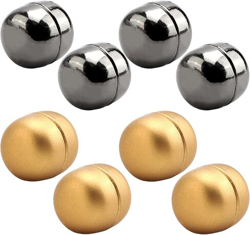 8PCS Magnetic Feet for Handbags - Premium Magnetic Purse Feet, for securing headscarves, Scarves, Shawls, and Collar Fasteners in Kuwait