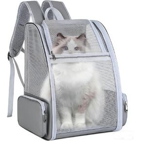 Ventilated Cats Dogs Rabbits Carrier Backpack for Small Pets and Puppies – Perfect for Outdoor Adventures and Vet Visits, Ultimate Comfort On-The-Go (Black) in Saudi Arabia