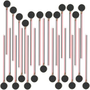 25PCS Mini Vibration Motor DC 3V 12000rpm Flat Coin Button Micro Vibrating Motor for Mobile Device Projects in Kuwait