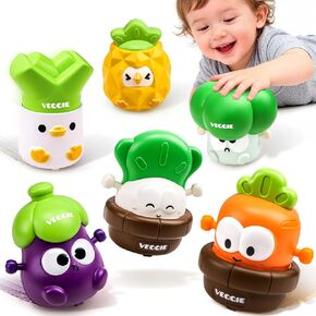 6 PCS Press and Go Cars Toys for 1 Year Old Boy, Baby Toys 1 Year Old, Push and Go Friction Powered Vehicles for 12-18 Month Old, Cars for Toddlers 1-3, Baby Gifts for Boys in Saudi Arabia