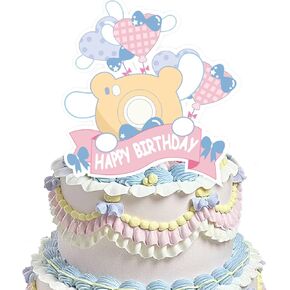 1 قطعة Cinna-morolls كعكة عيد ميلاد توبر، لطيف أنيمي لوازم الحفلات لاختيار رائعتين الوردي الأزرق كعكة توبر استحمام الطفل Kawaii حفلة كعكة الديكور (16) in Kuwait