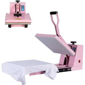 16x24 Heat Press Machine for T Shirts, 1.8-2kw, 72.77lbs High Pressure, Slide Out Sublimation Heat Transfer Press Suitable for Small Business or Family. (Purple, 16x24 Manual) in Saudi Arabia