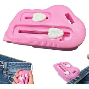 Adjustable Seam Guide Magnetic,Wondolla Seam Guide,3-in-1 Magnetic Sewing Guide, Adjustable Seam Guide, Multi-Functional Overlock Sewing Machine with Ripper and Threader for All Machines (Pink) in Kuwait
