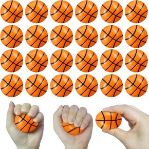 24 قطعة كرة سلة صغيرة مقاس 2 بوصة للأطفال، ألعاب كرة سلة صغيرة تململ لتزيين الحفلات كهدايا للكرنفال المدرسي، كرات رياضية نطاطة للأولاد والبنات in Kuwait