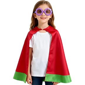 2 PC Family Dog Friends Granny Cape Mask Set Outfit in Saudi Arabia