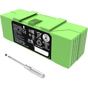 For iRobot Replacement Parts Roomba 985/980/960/600/800 Series Robots 614 615 640 652 665 670 671 675 677 680 685 690 695 801 805 850 860 877 890 891 895 4INR 19/65 series 1800LI 14.4V 26Wh 1800mAh in Kuwait