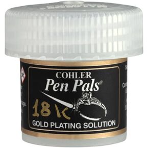 محلول طلاء القلم بالذهب عيار 18 قيراط من كوهلر، 1 أونصة. بواسطة صناعات كرون in Kuwait