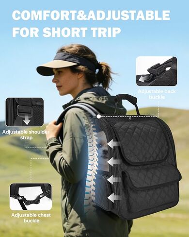 Cat Backpack Carrier with Detachable Round Play Tunnel, 2 in 1 Expandable Cat Backpack with Breathable Mesh,Cat Carrying Backpack for Cat 17lbs & Small Dog 13lbs,Black. in Saudi Arabia
