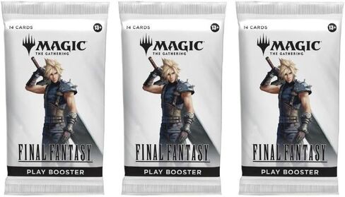 3 عبوات Magic The Gathering Play Booster Pack Lot MTG Final Fantasy in Kuwait