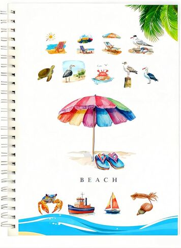 Watercolor Workbook，24 Colors Water Color Books Paint Set ，Water Coloring Book，Water Colors Paint Adult Set，Watercolor Book，With Paint and Pen (Animals - 24 colors) in Saudi Arabia
