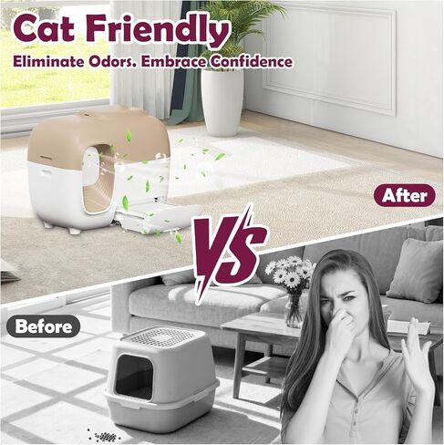 صندوق عطر روبرتت متوافق مع صندوق فضلات القطط الأوتوماتيكي PetSnowy Snow+، رائحة الجريب فروت الأخضر، بديل للتحكم في الرائحة شهريًا (4 قطع) in Kuwait