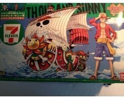 Ship collection thousand sunny mighty seven eleven color one piece in Saudi Arabia
