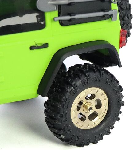 4pcs 0.7'' Soft Rubber Tires with Sponge Insert Tire Skins for Axial 1/30 SCX30 Ford Bronco Jeep Wrangler JLU 4x4 RC Crawler Upgrade in Saudi Arabia