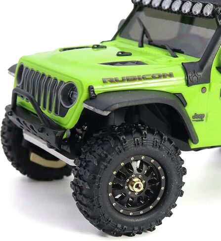 4pcs 0.7'' Soft Rubber Tires with Sponge Insert Tire Skins for Axial 1/30 SCX30 Ford Bronco Jeep Wrangler JLU 4x4 RC Crawler Upgrade in Saudi Arabia