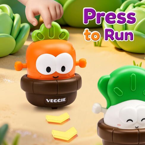6 PCS Press and Go Cars Toys for 1 Year Old Boy, Baby Toys 1 Year Old, Push and Go Friction Powered Vehicles for 12-18 Month Old, Cars for Toddlers 1-3, Baby Gifts for Boys in Saudi Arabia