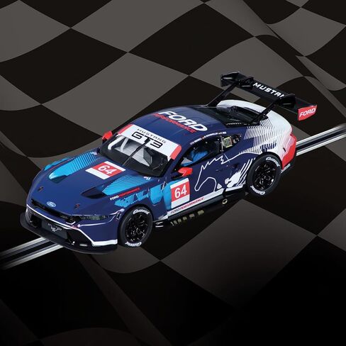 كاريرا 32051 فورد موستانج GT3 فورد بيرفورمانس، رقم 64 1:32 مقياس رقمي 132 فتحة سيارة مضمار السباق in Kuwait