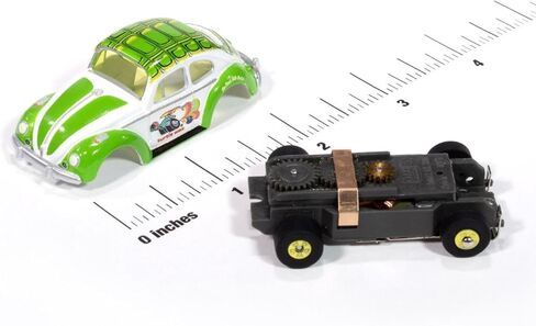 SC418-1W Auto World Thunderjet 1966 فولكس فاجن بيتل ترتل واكس HO Slot Car in Kuwait