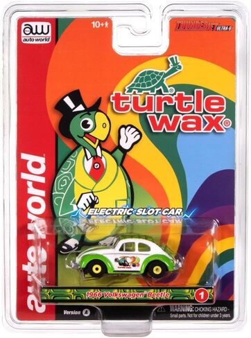 SC418-1W Auto World Thunderjet 1966 فولكس فاجن بيتل ترتل واكس HO Slot Car in Kuwait