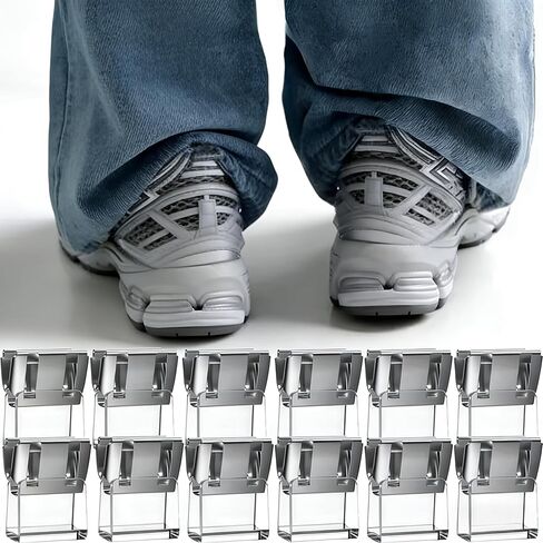 6Pcs Pants Leg Anti Drag Floor Clip Pants Leg Shortening Tool Invisible Non Stitching Pants Legs Anti Drag Floor Buckle in Saudi Arabia