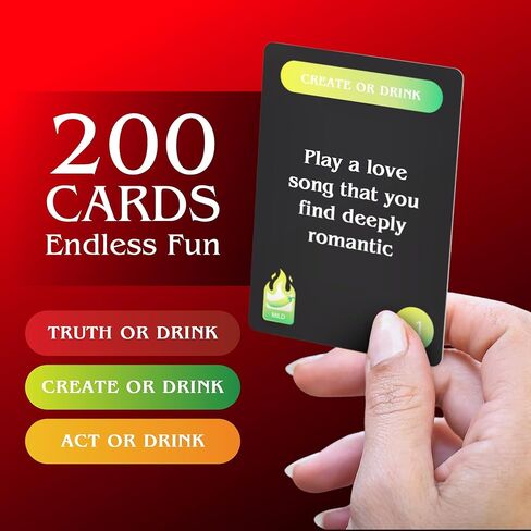 Couples Games for Adults, Spicy Drinking Game with 200 Conversation Starters & Actions, Naughty Gifts for Him & Her, Romantic Couple Activities & The Spiciest Connecting Card Games for Couples. in Saudi Arabia
