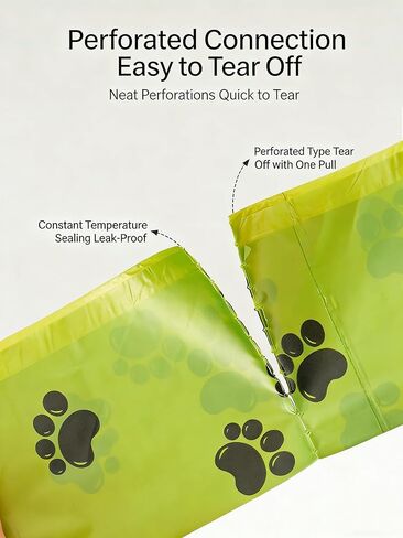 Enhanced Strength Dog Poop Bags 300 Count Scented Rolls | Leak-Proof Extra Thick Pet Waste Bags for Large Dogs and Puppy with Dispenser. in Kuwait