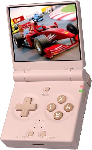 Miyoo Mini Flip Retro Handheld Game Console, 2.8 Inch 750*560 IPS Screen, Portable Linux Emulator Handheld, Gift for Men & Women, Gray in Saudi Arabia