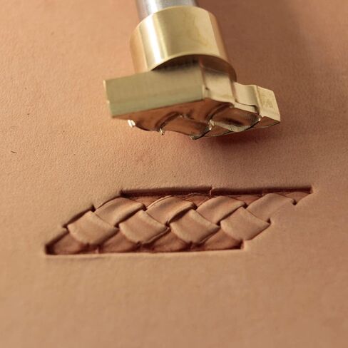 DandS ltd Leather Stamp Tool, Rope Knot, Professional Steel Craft Tool for Leatherworking, Embossing, Carving & Stamping Leather Projects, Belts, Wallets & DIY Projects Compatible with Mallet #463 in Saudi Arabia