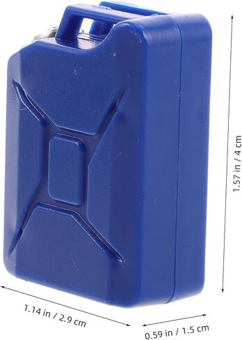 Totority Mini Simulation Fuel Tank for Rc Crawler Car Easy to Install Plastic Oil Can Decor Accessory with Authentic Look for Customizing Your Model in Saudi Arabia