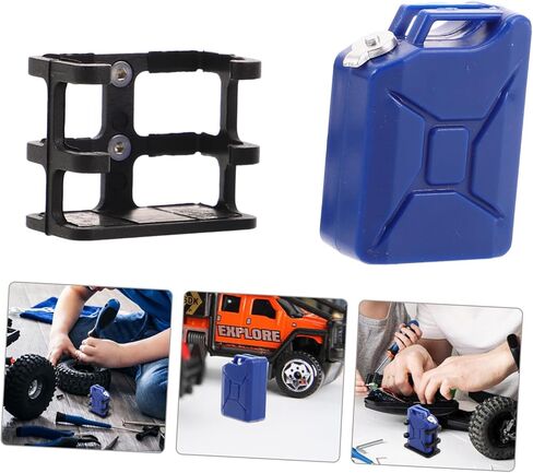 Totority Mini Simulation Fuel Tank for Rc Crawler Car Easy to Install Plastic Oil Can Decor Accessory with Authentic Look for Customizing Your Model in Saudi Arabia