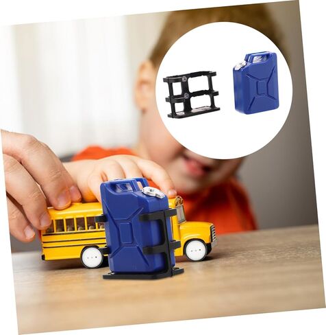 Totority Mini Simulation Fuel Tank for Rc Crawler Car Easy to Install Plastic Oil Can Decor Accessory with Authentic Look for Customizing Your Model in Saudi Arabia