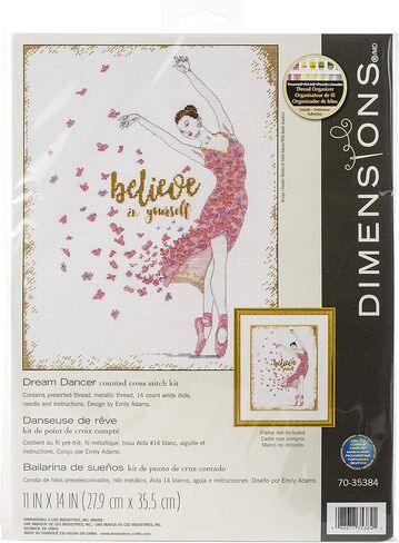 Dimensions Dream Dancer Counted Cross-Stitch Kit in Saudi Arabia