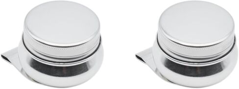 2 PCS Palette Cups Stainless Steel Single Dipper Oil Paint Container for Holding Oil Paints in Saudi Arabia