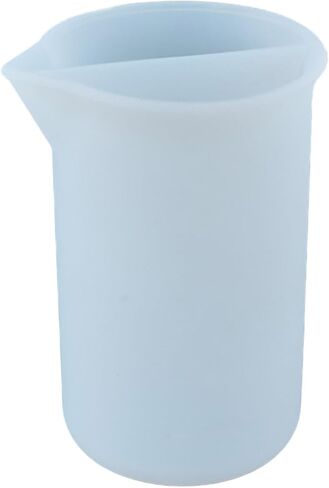 Large Capacity Silicone Split Cup 120ML Tool Flexible Silicone Divided Cup for Resin and Paint Pouring in Kuwait