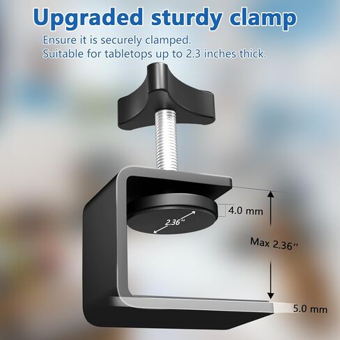 ذراع طاولة العناية بالكلاب مع مشبك (33 بوصة - 43 بوصة) | حامل قابل للتمديد والطي وتقييد الحركة مع أرجوحة للتصفيف، وحبل مانع للجلوس، وصينية وحقيبة | للكلاب الصغيرة والمتوسطة في المنزل والصالون in Kuwait